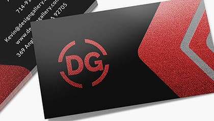 Metallic Business CardsImage